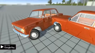 محاكي تحطم السيارات Crash cars physics simulator