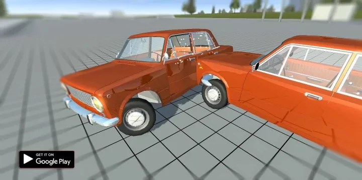 محاكي تحطم السيارات Crash cars physics simulator