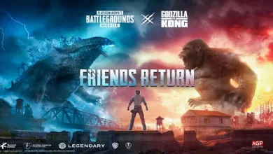 إطلاق الإصدار الجديد 1.4 من PUBG Mobile والذي يجلب معه تعاون Godzilla vs Kong وبعض الميزات الرائعة