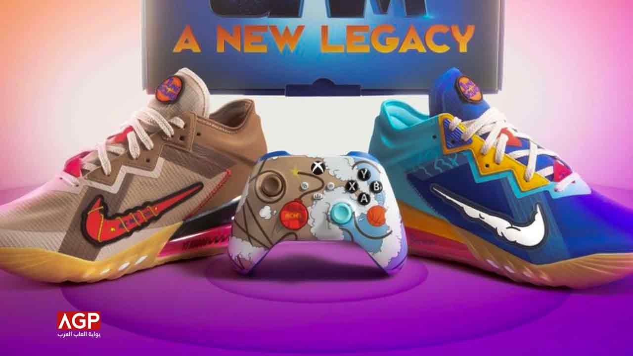 لعبة Space Jam تأتي باصدار جديد مع وحدة تحكم Xbox و أحذية رياضية جديدة
