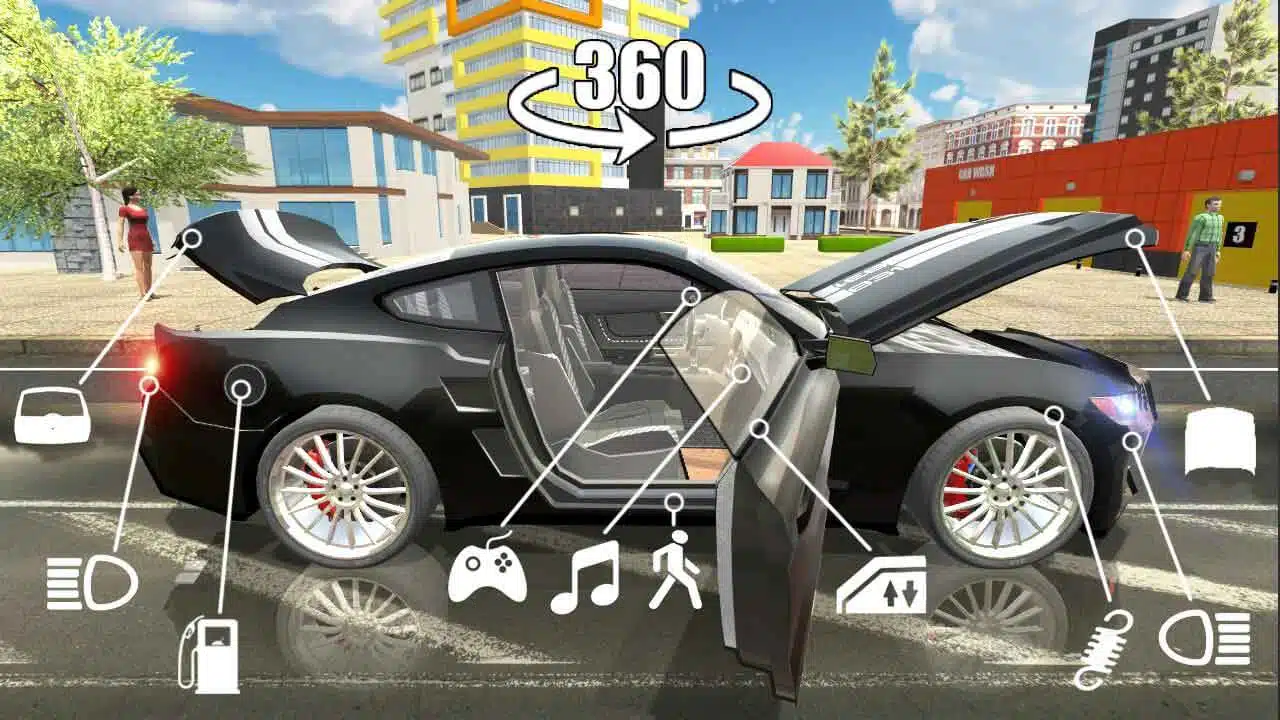 لعبة محاكي السيارات Car Simulator 2‏ للموبايل-6