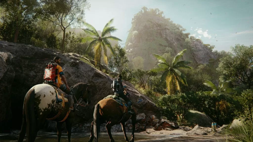لعبة Far Cry 6 تحصل على فيديو جديد لأسلوب اللعب 1 أطلقت شركة Ubisoft الفرنسية بعض لقطات اللعب الجديدة للعبة الأكشن والعالم المفتوح من منظور الشخص الأول Far Cry 6 من خلال مقطع لعب جديد ، حيث نحصل علي نظرة واسعة علي أسلوب اللعب على جهاز Xbox Series X.