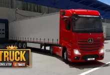لعبة محاكي الشاحنات Truck Simulator Ultimate للموبايل