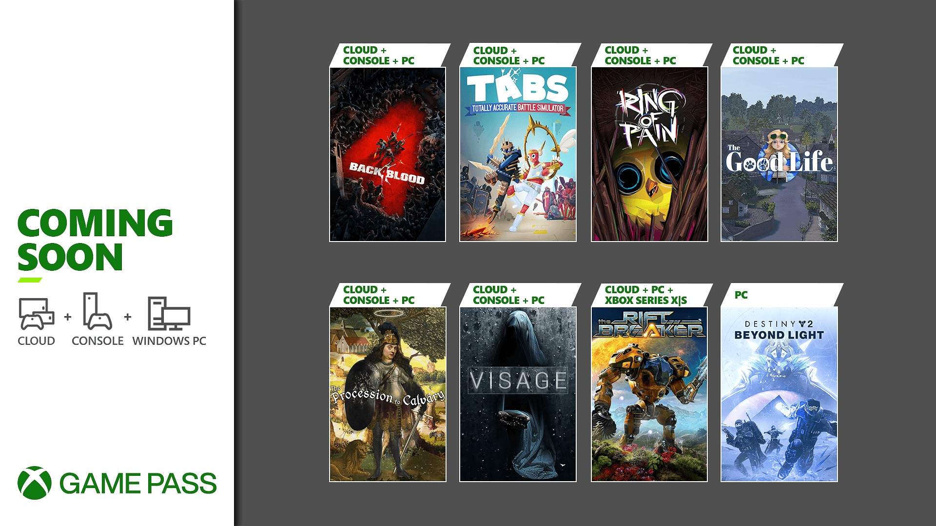 المزيد من الألعاب قادمة لخدمة Xbox Game Pass بشهر أكتوبر