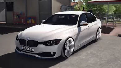 تنزيل مود سيارة BMW F30 في لعبة محاكي السيارات BUSSID