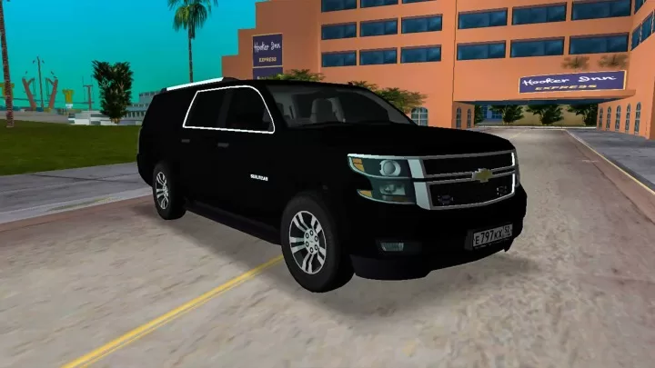 تحميل مود سيارة Chevrolet Suburban للموبايل على لعبة محاكي السيارات Bus Simulator Indonesia
