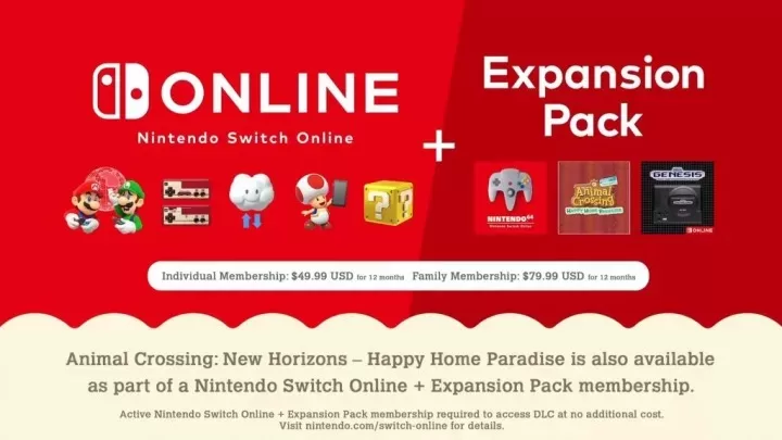 زيادة سعر خدمة الأونلاين بجهاز Nintendo Switch مع إضافة أشياء جديد لها