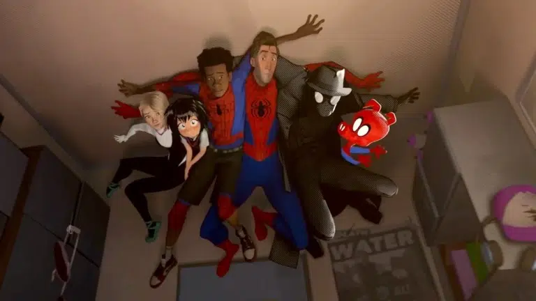 spider man into the spider verse marvel universe easter eggs 1
