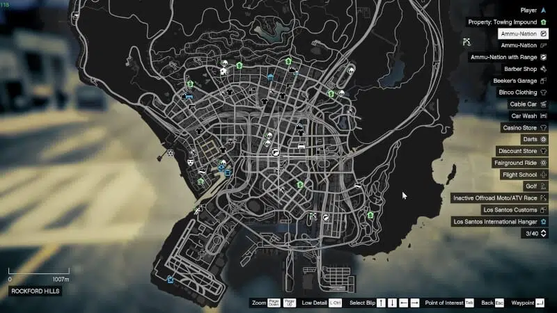 GTA V full map