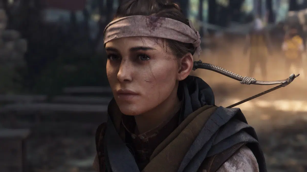 A Plague Tale Requiem Amicia With Bandage Over Head Screenshot 1