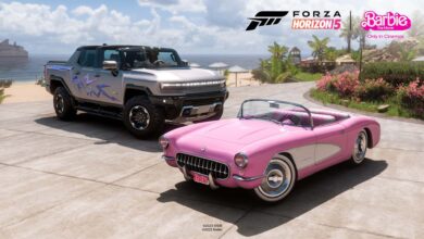 استعد للسباق بأناقة مع Forza Horizon 5 Barbie 1 استعد للسباق بأناقة مع Forza Horizon 5 Barbie
